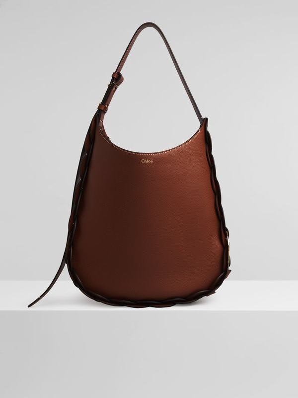 Chloé Bolsos Mujer Darryl Marrones Cowhide DYLX29316